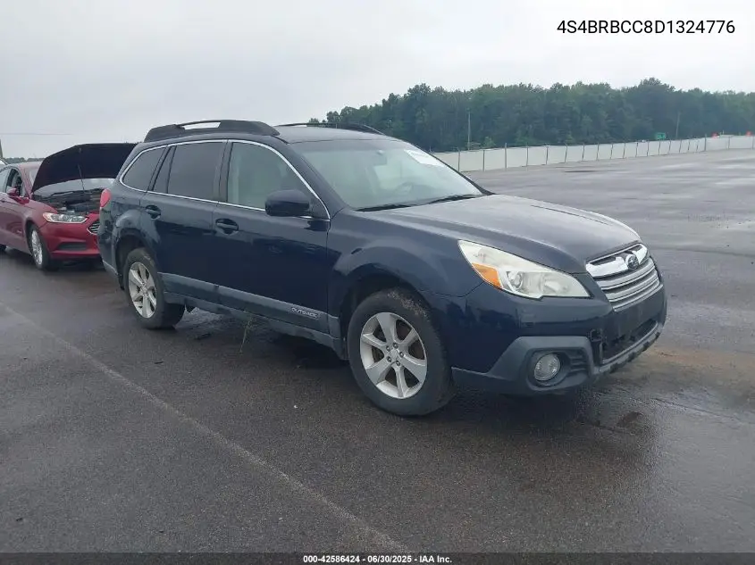 2013 Subaru Outback 2.5I Premium VIN: 4S4BRBCC8D1324776 Lot: 42586424