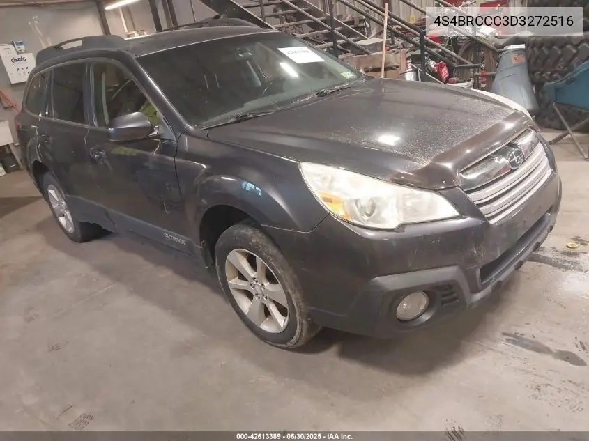 2013 Subaru Outback 2.5I Premium VIN: 4S4BRCCC3D3272516 Lot: 42613389