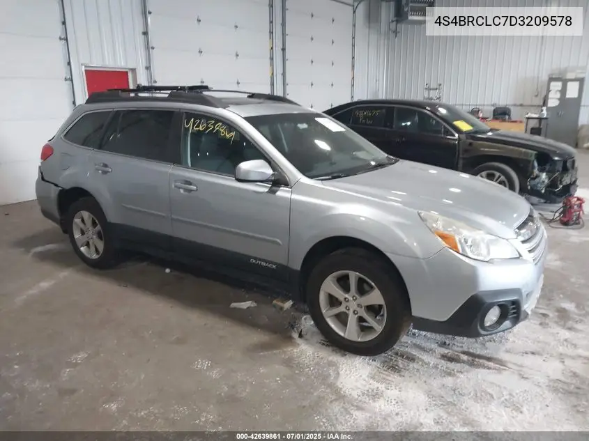 2013 Subaru Outback 2.5I Limited VIN: 4S4BRCLC7D3209578 Lot: 42639861