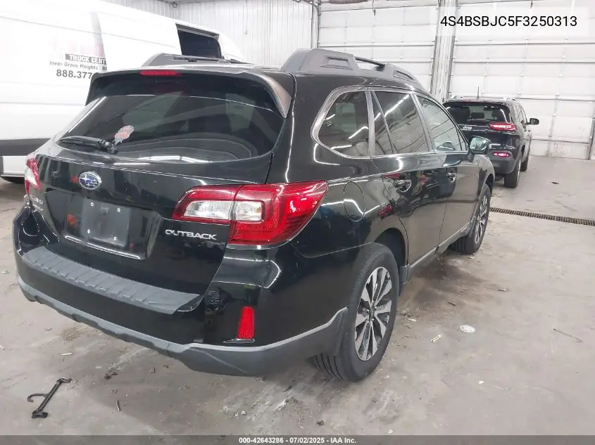 2015 Subaru Outback 2.5I Limited VIN: 4S4BSBJC5F3250313 Lot: 42643286