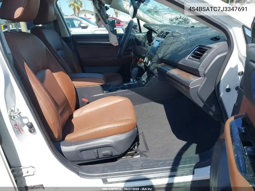 2018 Subaru Outback 2.5I Touring VIN: 4S4BSATC7J3347691 Lot: 42609038