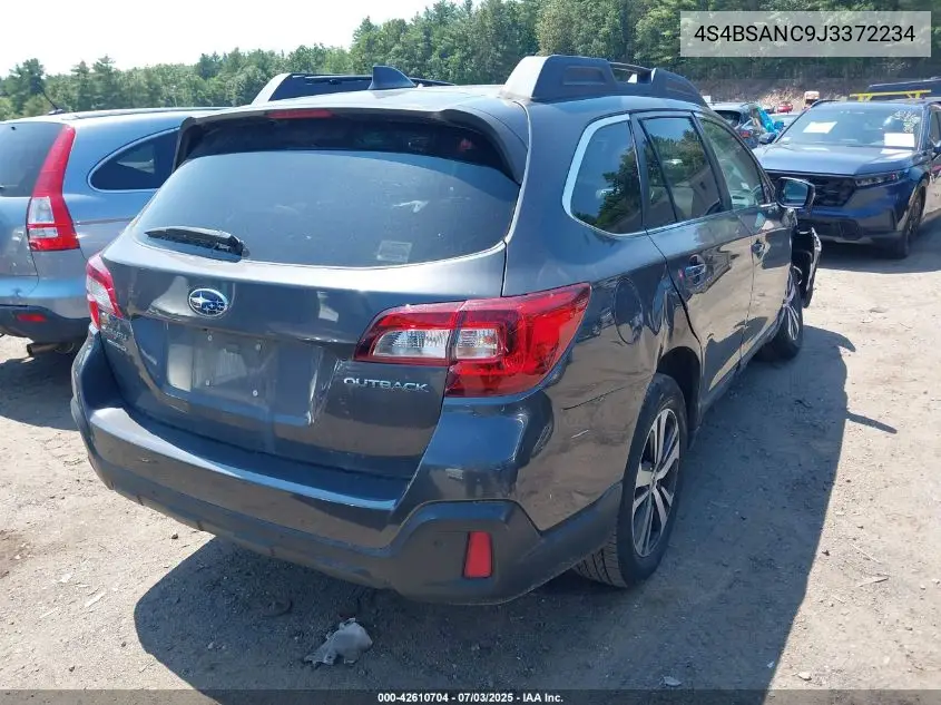 2018 Subaru Outback 2.5I Limited VIN: 4S4BSANC9J3372234 Lot: 42610704