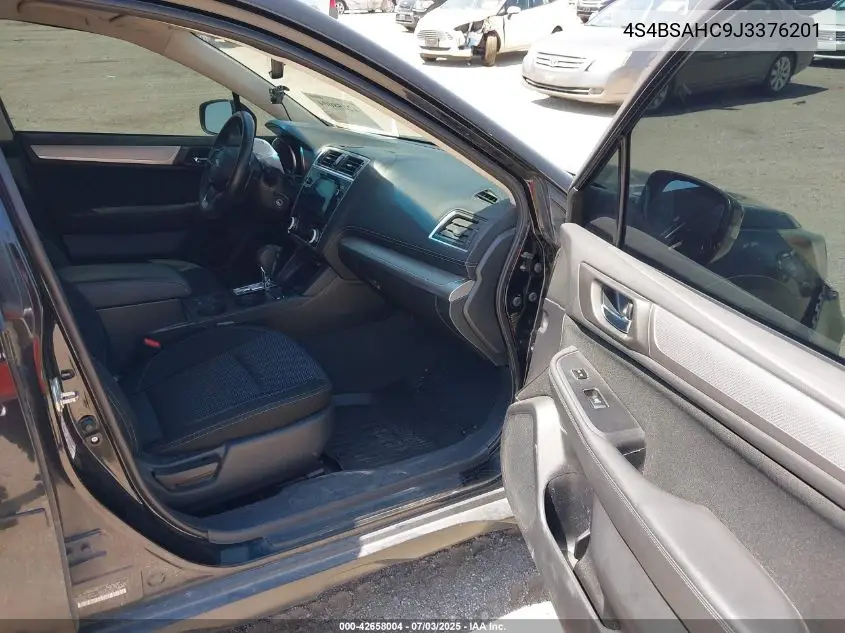 2018 Subaru Outback 2.5I Premium VIN: 4S4BSAHC9J3376201 Lot: 42658004