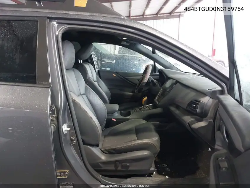 2022 Subaru Outback Wilderness VIN: 4S4BTGUD0N3159754 Lot: 42156252