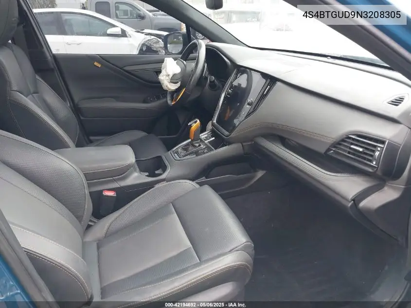 2022 Subaru Outback Wilderness VIN: 4S4BTGUD9N3208305 Lot: 42194692