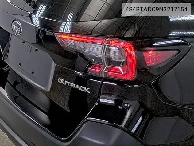 2022 Subaru Outback Premium VIN: 4S4BTADC9N3217154 Lot: 42245338