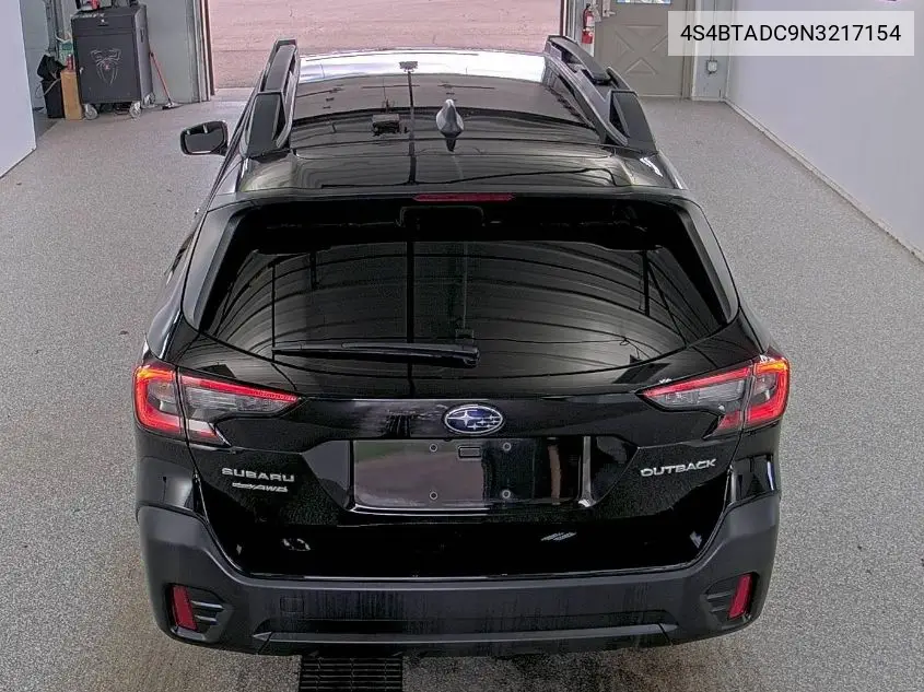 2022 Subaru Outback Premium VIN: 4S4BTADC9N3217154 Lot: 42245338