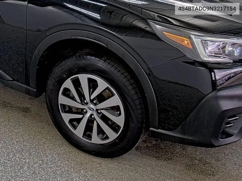 2022 Subaru Outback Premium VIN: 4S4BTADC9N3217154 Lot: 42245338