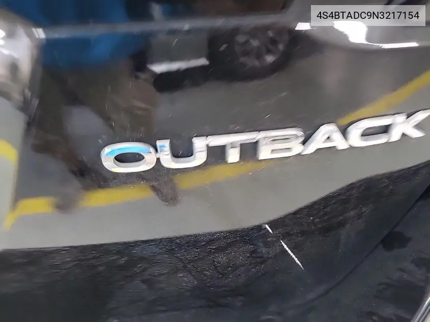 2022 Subaru Outback Premium VIN: 4S4BTADC9N3217154 Lot: 42245338