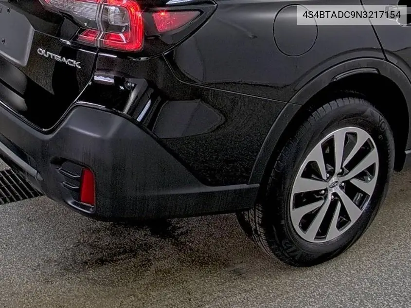 2022 Subaru Outback Premium VIN: 4S4BTADC9N3217154 Lot: 42245338