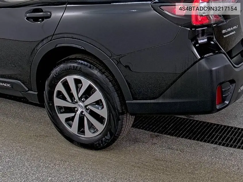2022 Subaru Outback Premium VIN: 4S4BTADC9N3217154 Lot: 42245338