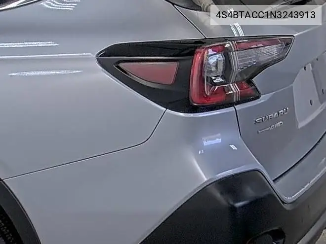 2022 Subaru Outback Premium VIN: 4S4BTACC1N3243913 Lot: 42254585