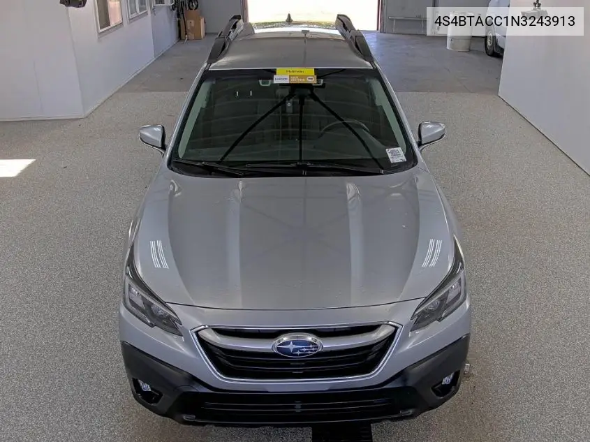 2022 Subaru Outback Premium VIN: 4S4BTACC1N3243913 Lot: 42254585