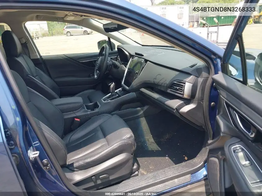 2022 Subaru Outback Limited Xt VIN: 4S4BTGND8N3268333 Lot: 42505441