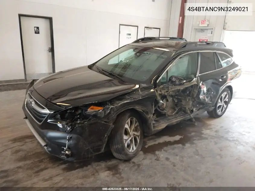 2022 Subaru Outback Limited VIN: 4S4BTANC9N3249021 Lot: 42523325