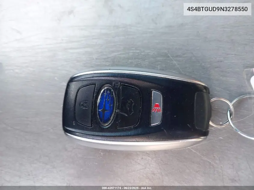 2022 Subaru Outback Wilderness VIN: 4S4BTGUD9N3278550 Lot: 42571174