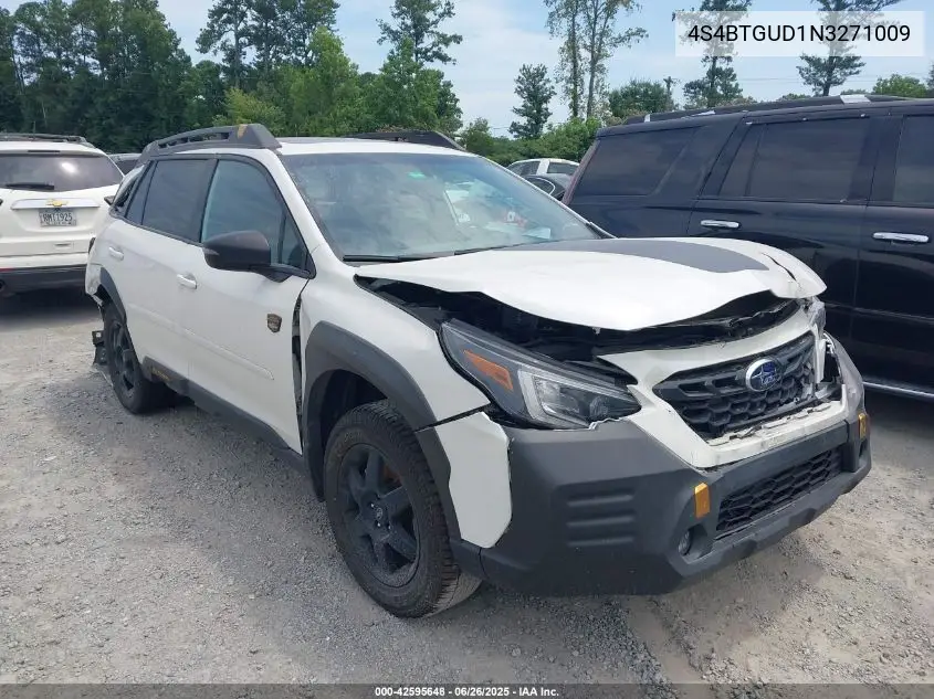 2022 Subaru Outback Wilderness VIN: 4S4BTGUD1N3271009 Lot: 42595648