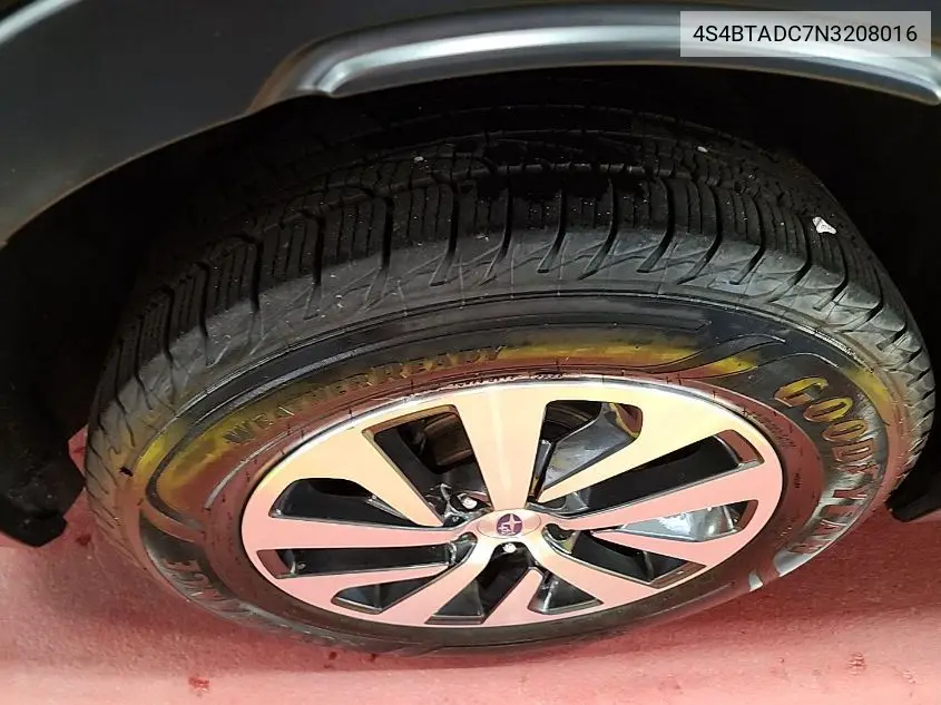 2022 Subaru Outback Premium VIN: 4S4BTADC7N3208016 Lot: 42613180