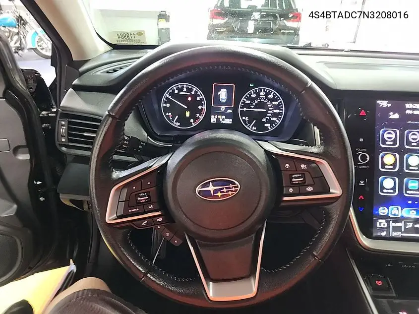 2022 Subaru Outback Premium VIN: 4S4BTADC7N3208016 Lot: 42613180