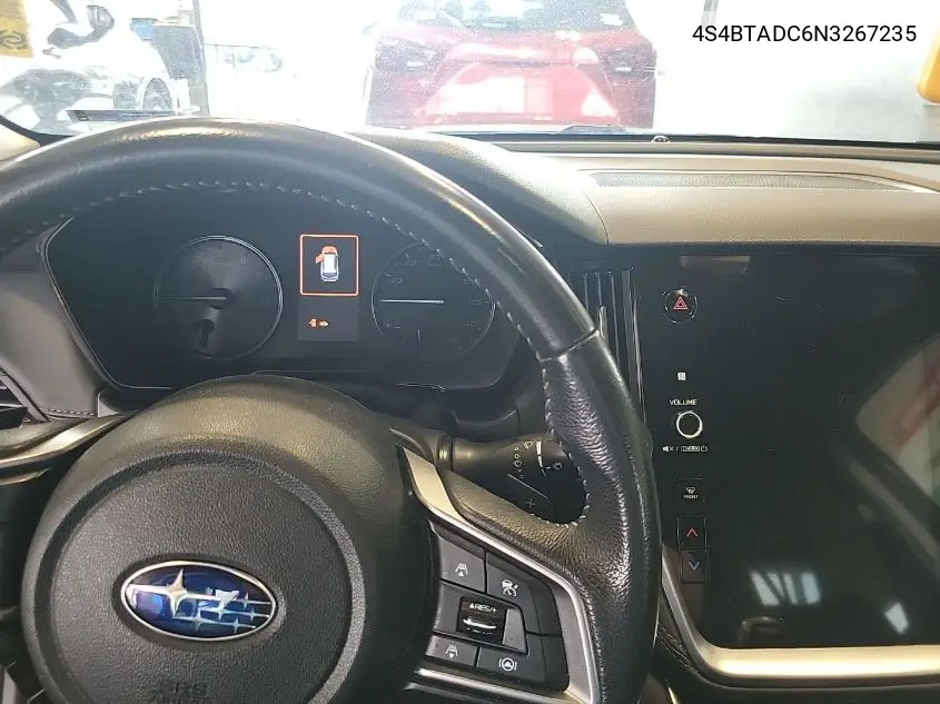 2022 Subaru Outback Premium VIN: 4S4BTADC6N3267235 Lot: 42619679