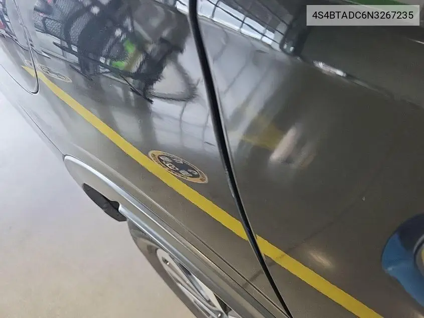 2022 Subaru Outback Premium VIN: 4S4BTADC6N3267235 Lot: 42619679