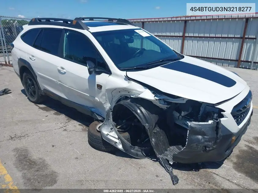 2022 Subaru Outback Wilderness VIN: 4S4BTGUD3N3218277 Lot: 42621889