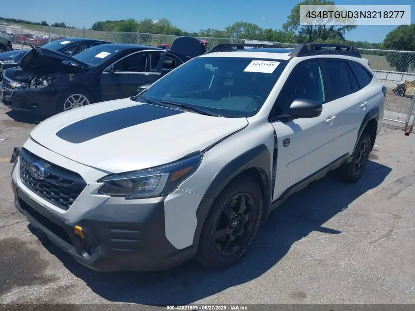 2022 Subaru Outback Wilderness VIN: 4S4BTGUD3N3218277 Lot: 42621889