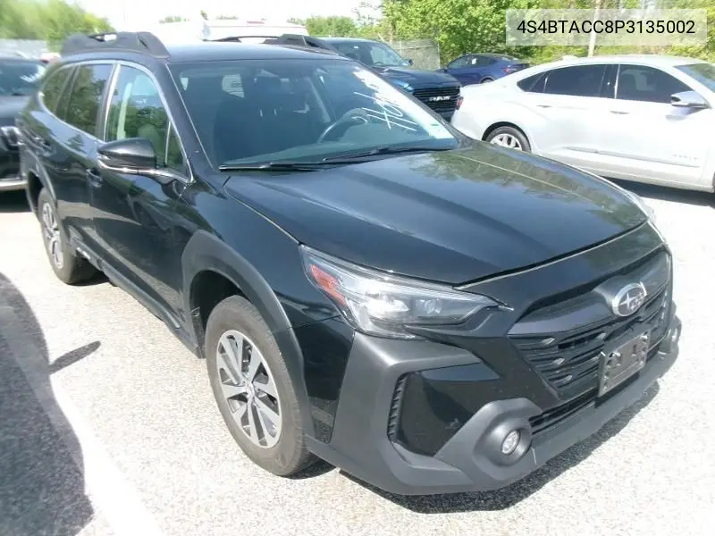 2023 Subaru Outback Premium VIN: 4S4BTACC8P3135002 Lot: 42268950