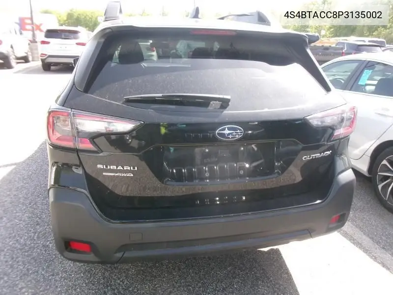 2023 Subaru Outback Premium VIN: 4S4BTACC8P3135002 Lot: 42268950