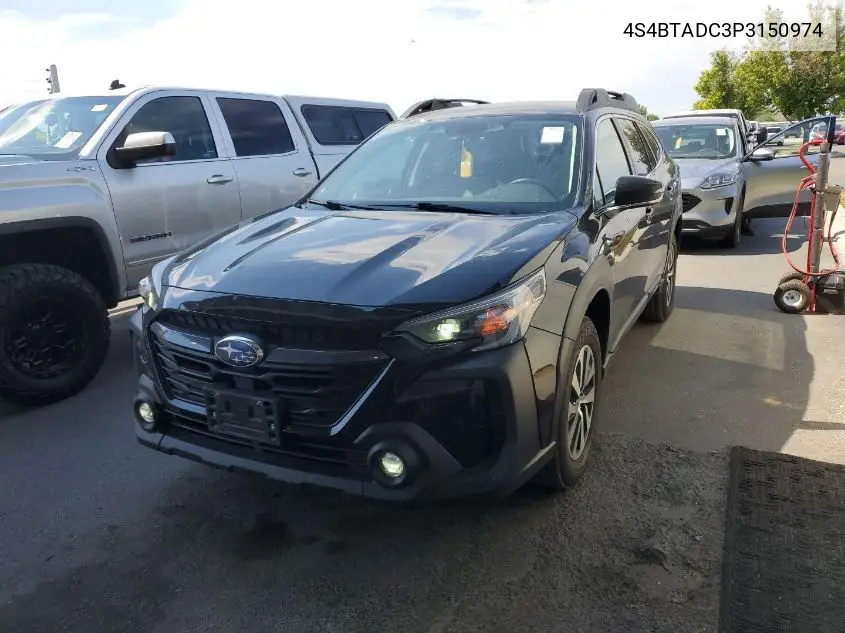 2023 Subaru Outback Premium VIN: 4S4BTADC3P3150974 Lot: 42642959