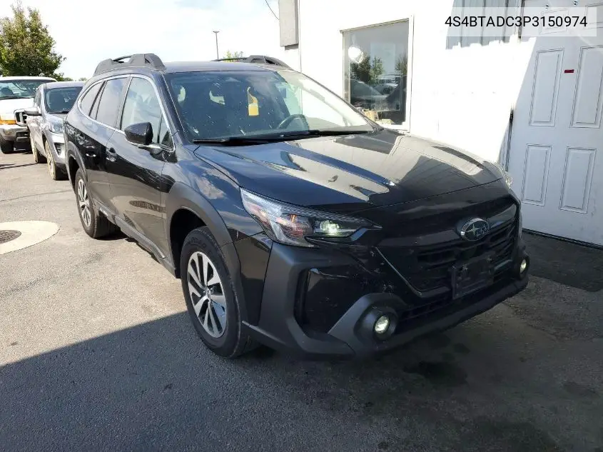 2023 Subaru Outback Premium VIN: 4S4BTADC3P3150974 Lot: 42642959
