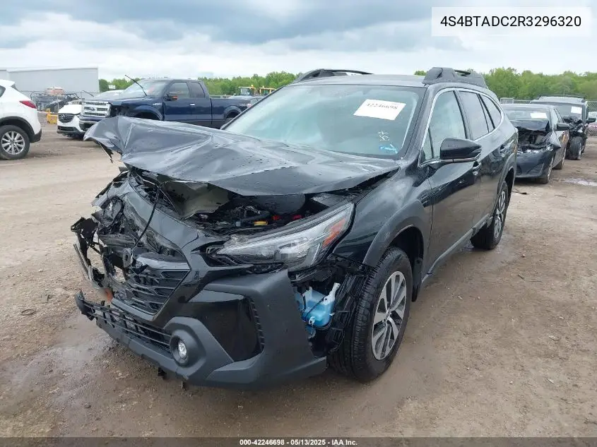 2024 Subaru Outback Premium VIN: 4S4BTADC2R3296320 Lot: 42246698