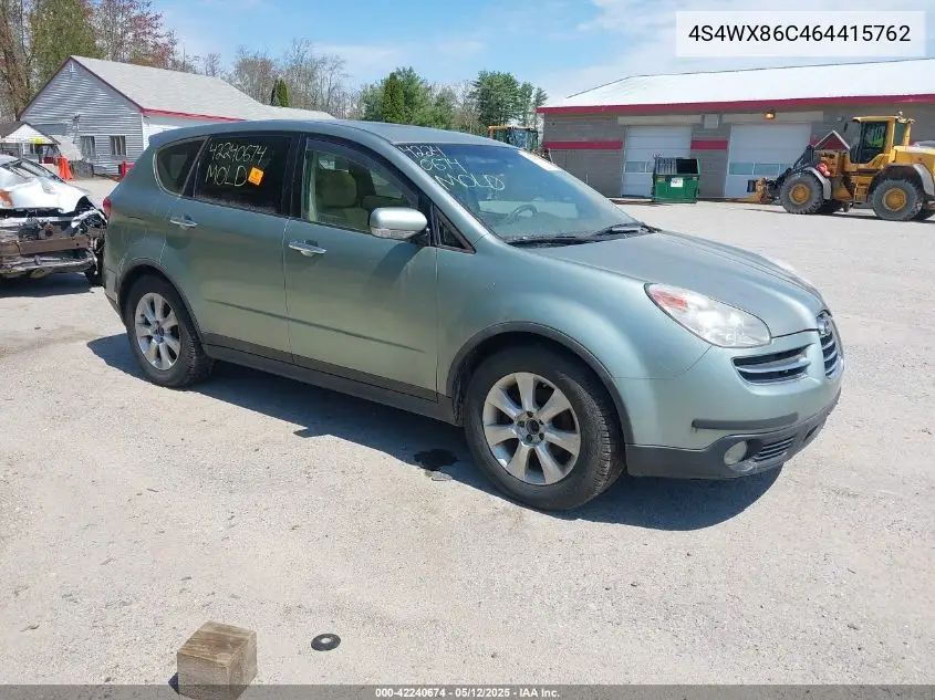 2006 Subaru B9 Tribeca Base 7-Passenger/Limited 7-Passenger VIN: 4S4WX86C464415762 Lot: 42240674