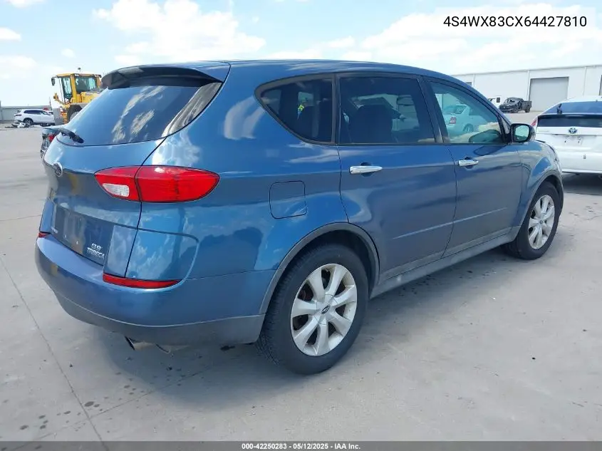 2006 Subaru B9 Tribeca Limited 5-Passenger VIN: 4S4WX83CX64427810 Lot: 42250283