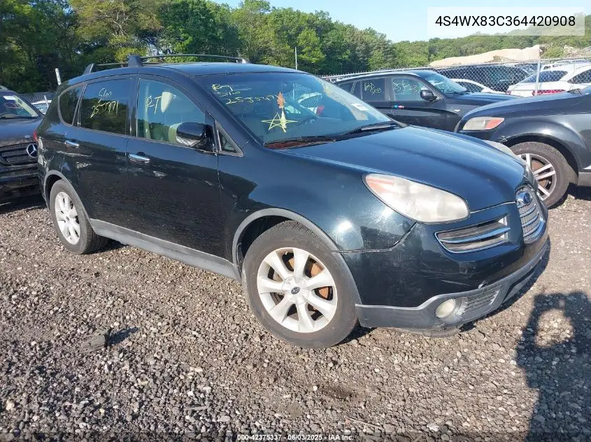 2006 Subaru B9 Tribeca Base 5-Passenger/Limited 5-Passenger VIN: 4S4WX83C364420908 Lot: 42375337