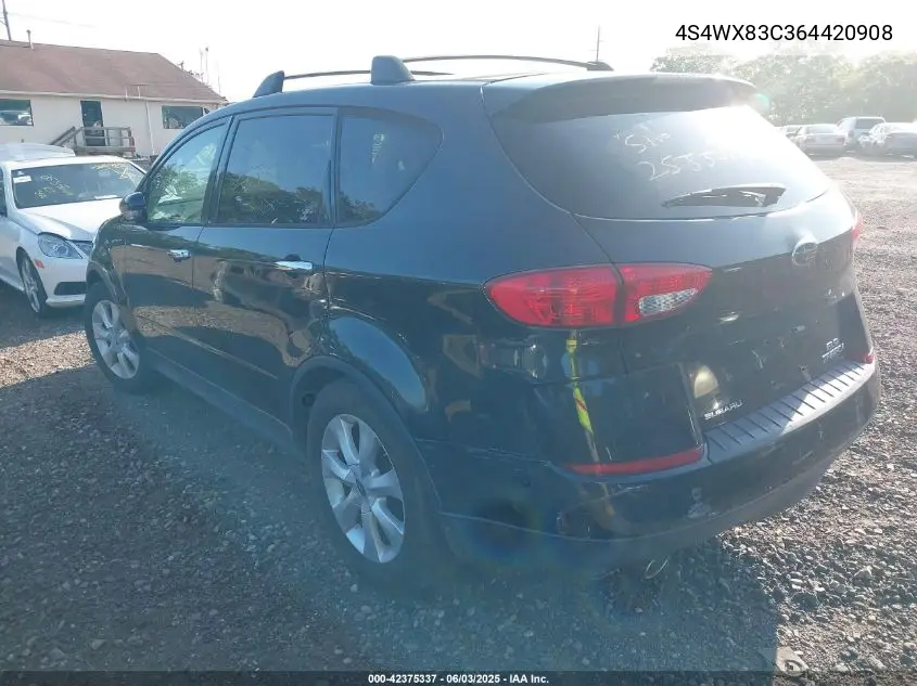 2006 Subaru B9 Tribeca Base 5-Passenger/Limited 5-Passenger VIN: 4S4WX83C364420908 Lot: 42375337