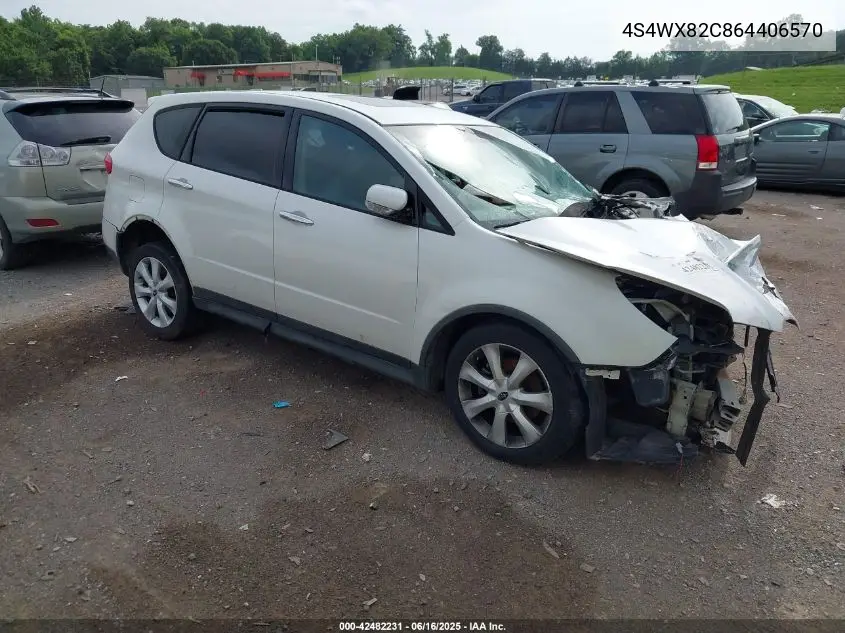 2006 Subaru B9 Tribeca 3.0 H6/3.0 H6 Limited VIN: 4S4WX82C864406570 Lot: 42482231