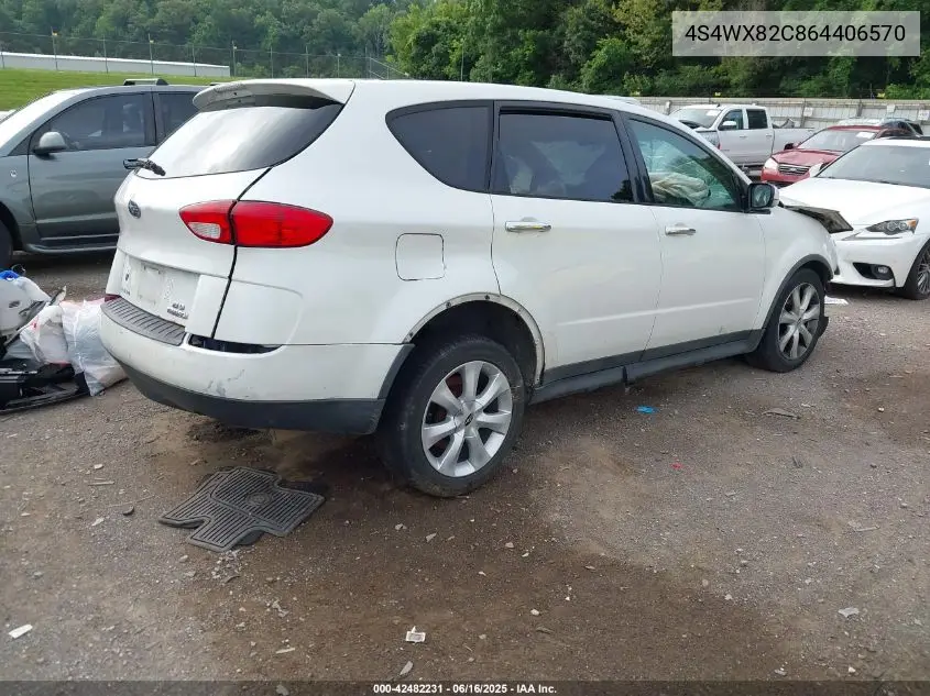 2006 Subaru B9 Tribeca 3.0 H6/3.0 H6 Limited VIN: 4S4WX82C864406570 Lot: 42482231