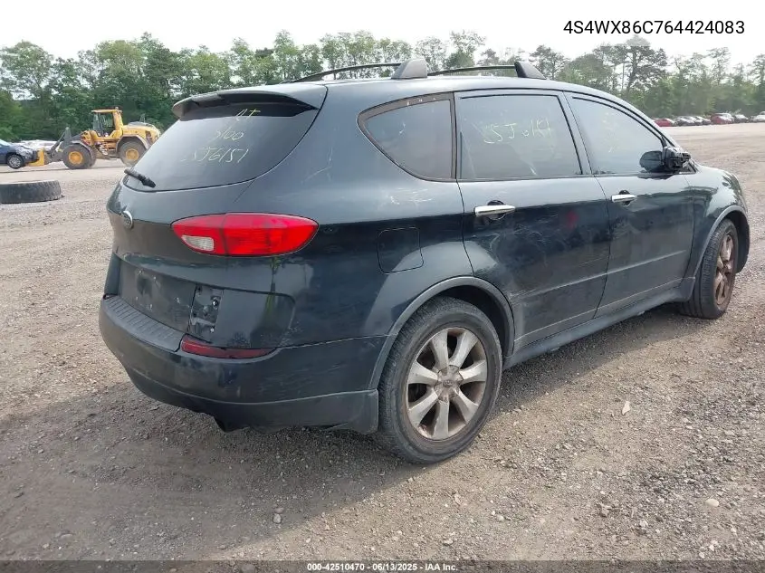 2006 Subaru B9 Tribeca Base 7-Passenger/Limited 7-Passenger VIN: 4S4WX86C764424083 Lot: 42510470