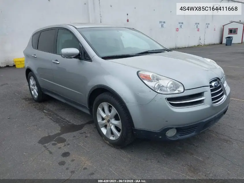 2006 Subaru B9 Tribeca Base 7-Passenger/Limited 7-Passenger VIN: 4S4WX85C164411668 Lot: 42512021