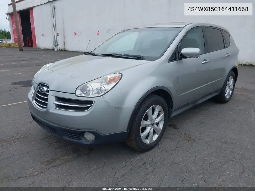 2006 Subaru B9 Tribeca Base 7-Passenger/Limited 7-Passenger VIN: 4S4WX85C164411668 Lot: 42512021