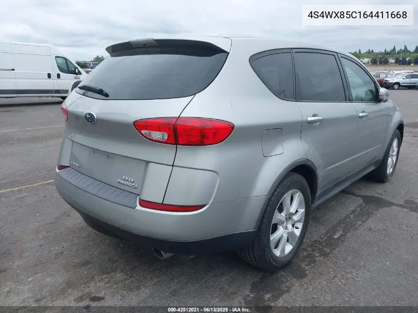 2006 Subaru B9 Tribeca Base 7-Passenger/Limited 7-Passenger VIN: 4S4WX85C164411668 Lot: 42512021