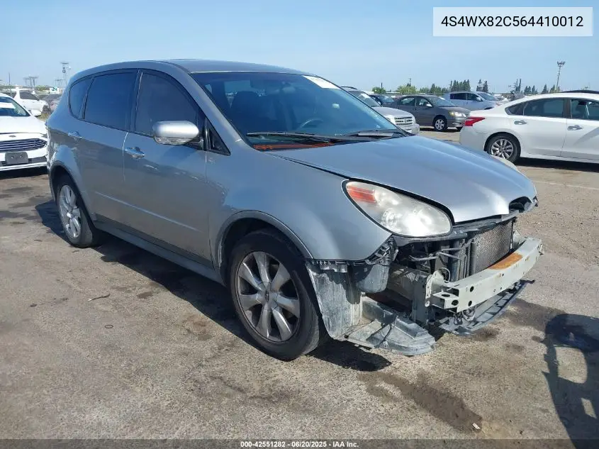 2006 Subaru B9 Tribeca Limited 5-Passenger VIN: 4S4WX82C564410012 Lot: 42551282