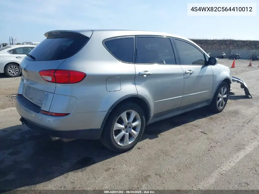 2006 Subaru B9 Tribeca Limited 5-Passenger VIN: 4S4WX82C564410012 Lot: 42551282