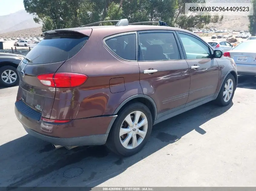 2006 Subaru B9 Tribeca Base 7-Passenger/Limited 7-Passenger VIN: 4S4WX85C964409523 Lot: 42659061