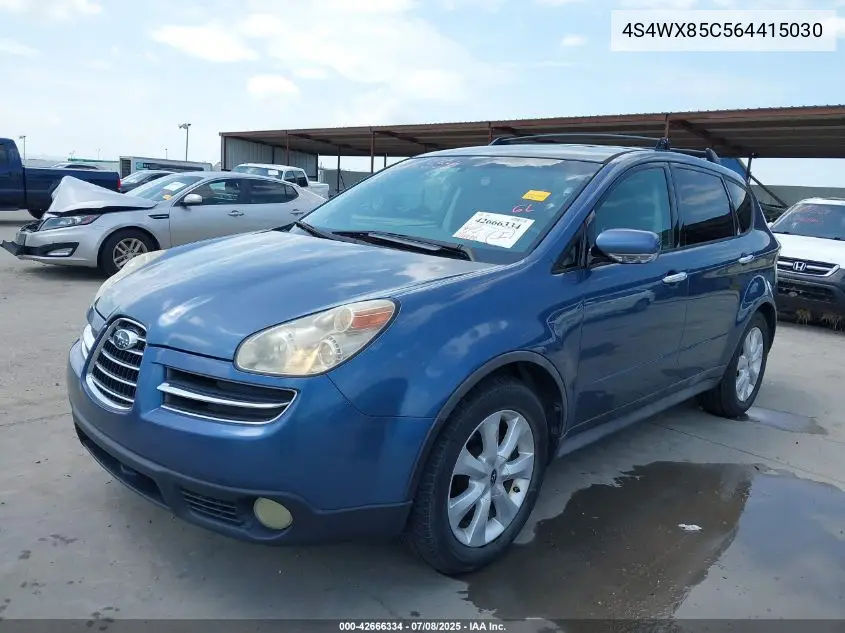 2006 Subaru B9 Tribeca Base 7-Passenger/Limited 7-Passenger VIN: 4S4WX85C564415030 Lot: 42666334