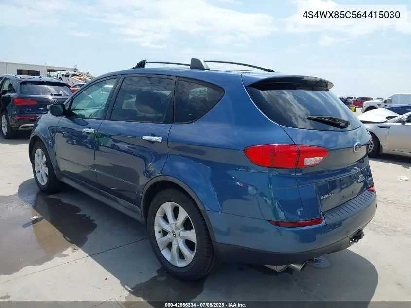 2006 Subaru B9 Tribeca Base 7-Passenger/Limited 7-Passenger VIN: 4S4WX85C564415030 Lot: 42666334