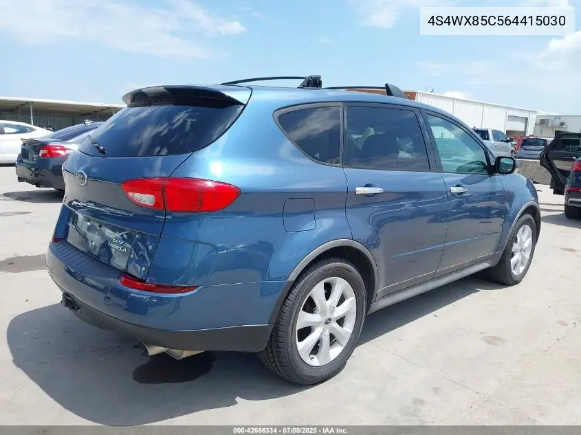 2006 Subaru B9 Tribeca Base 7-Passenger/Limited 7-Passenger VIN: 4S4WX85C564415030 Lot: 42666334
