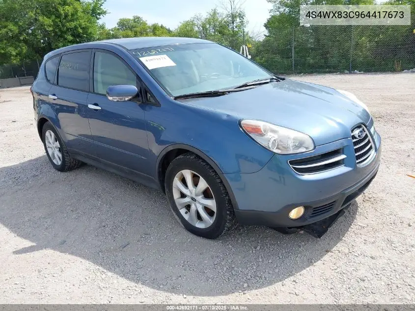 2006 Subaru B9 Tribeca Base 5-Passenger/Limited 5-Passenger VIN: 4S4WX83C964417673 Lot: 42692171