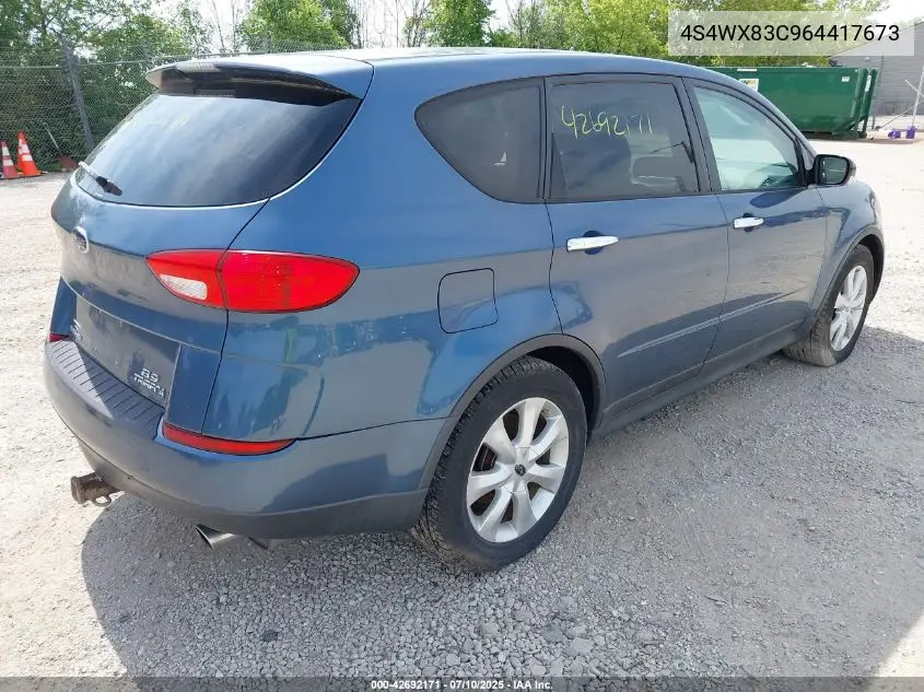 2006 Subaru B9 Tribeca Base 5-Passenger/Limited 5-Passenger VIN: 4S4WX83C964417673 Lot: 42692171